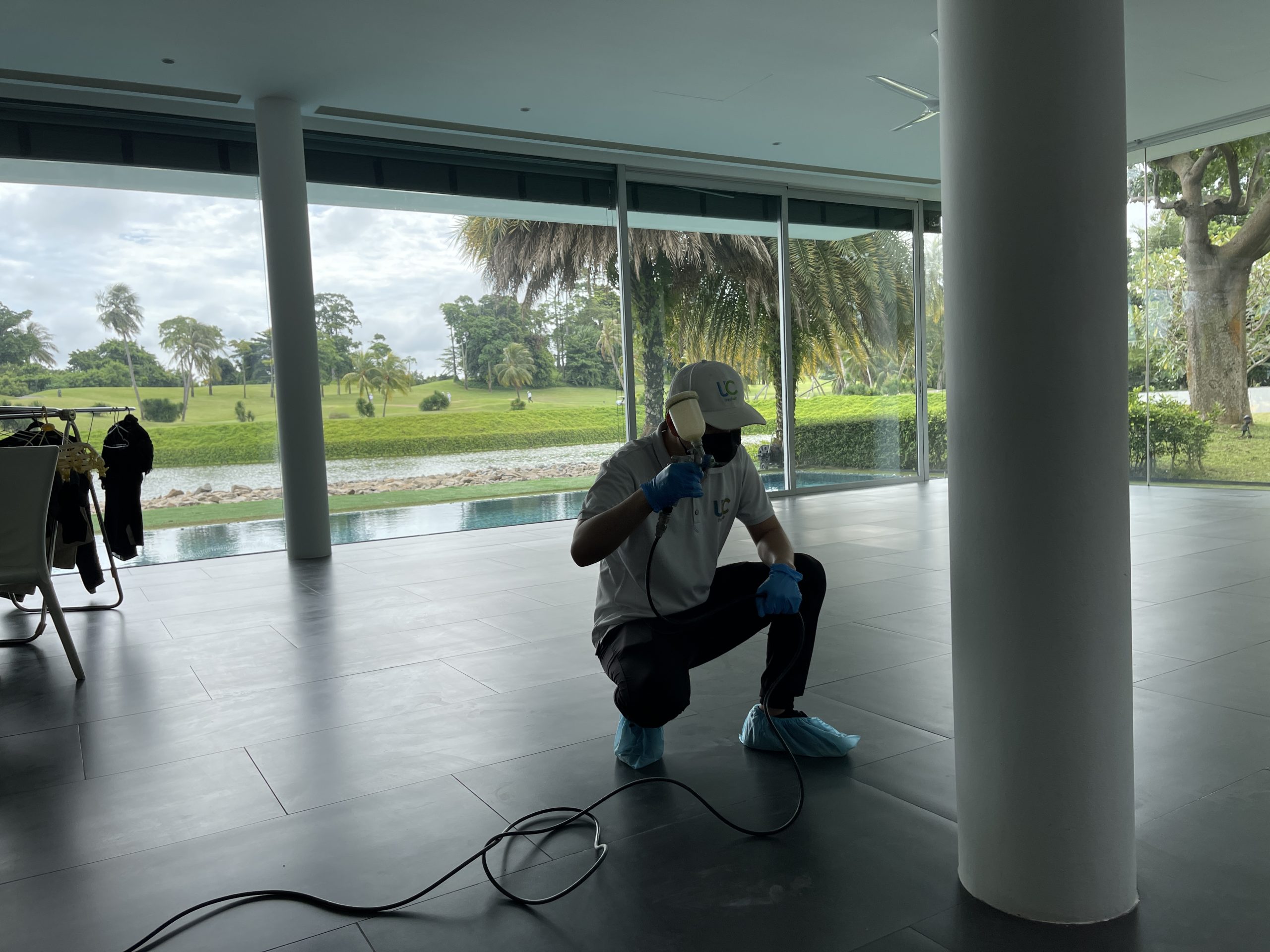 Formaldehyde removal project for newly renovated house by UC Fresh Air