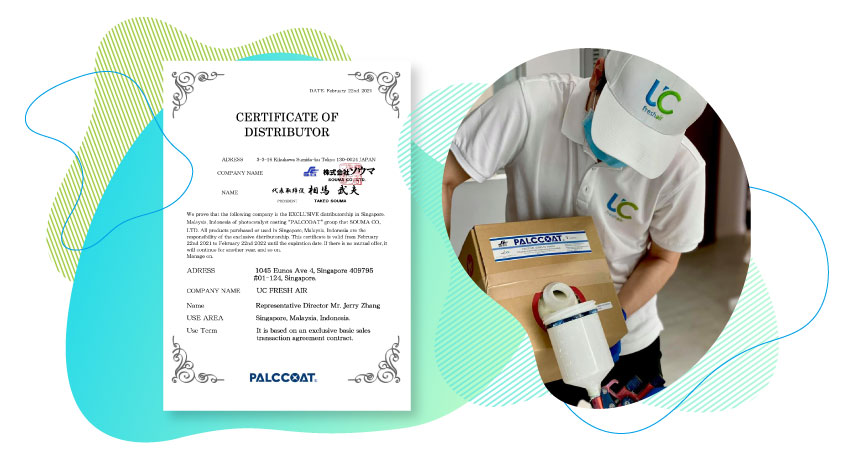 PIAJ (Photocatalysis Industry Association of Japan) Certification