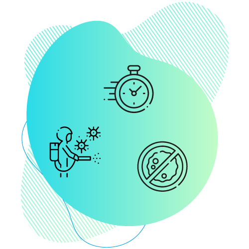 Fast-acting deep disinfection results